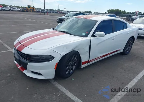 2018 Dodge Charger Gt Awd из США, поврежденный, VIN 2C3CDXJG2JH324042